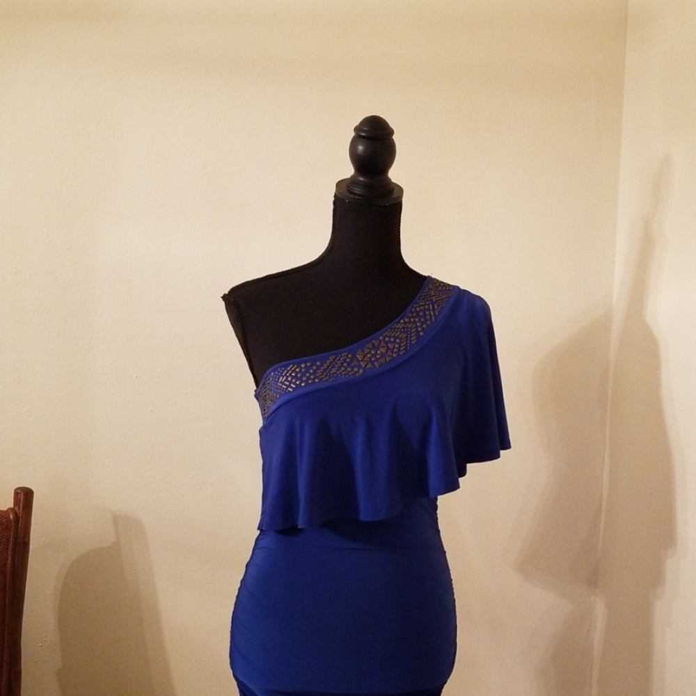 Royal Blue Stretch Dress